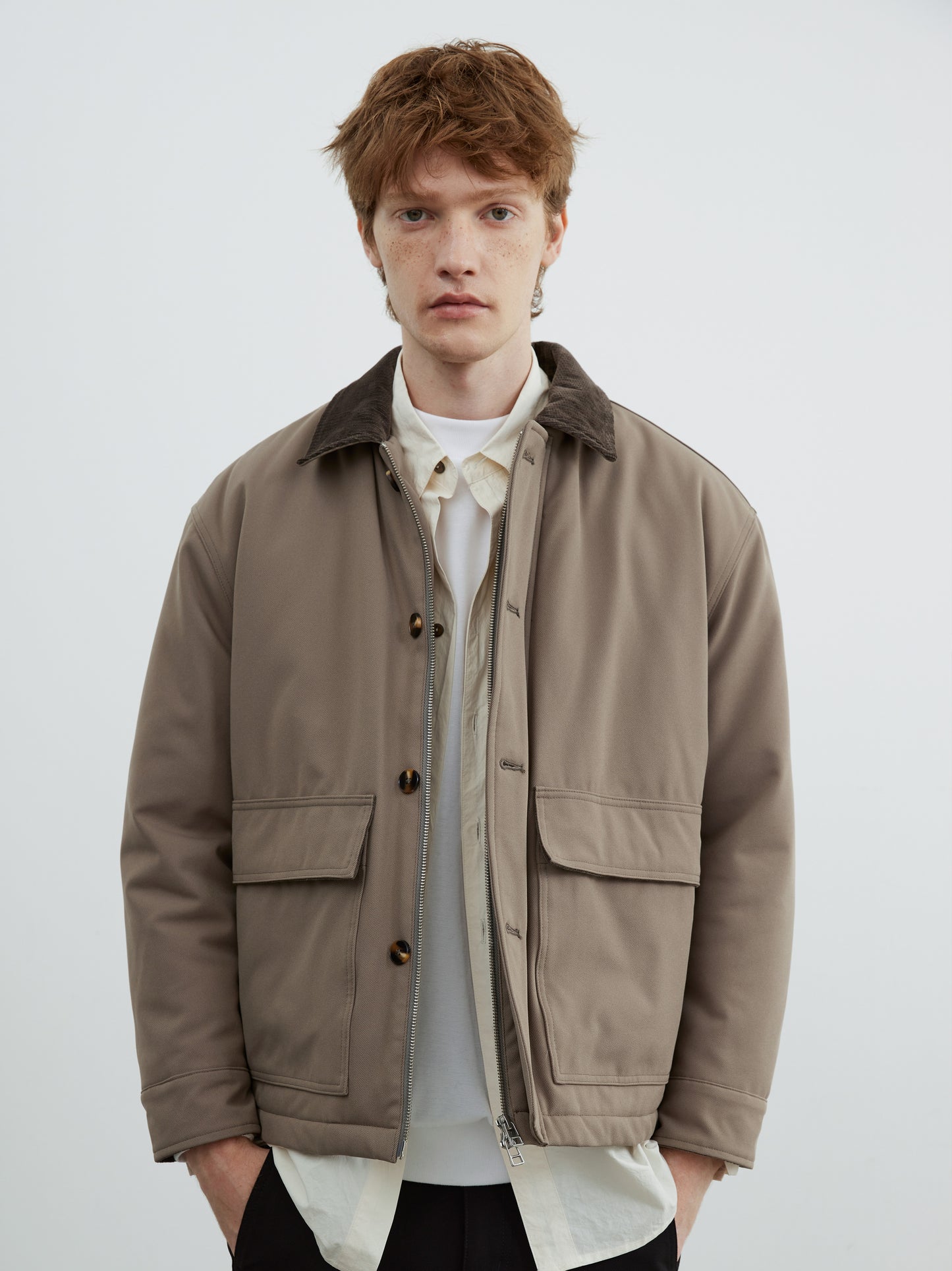 GREY CAVALRY THERMOLITE® QUILTED JACKET