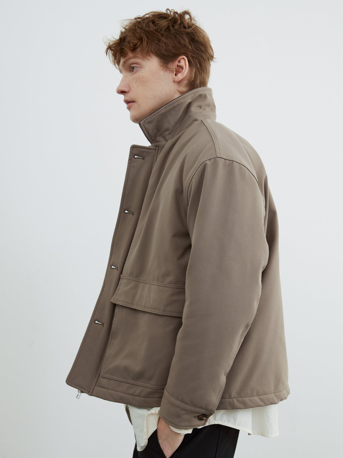 GREY CAVALRY THERMOLITE® QUILTED JACKET