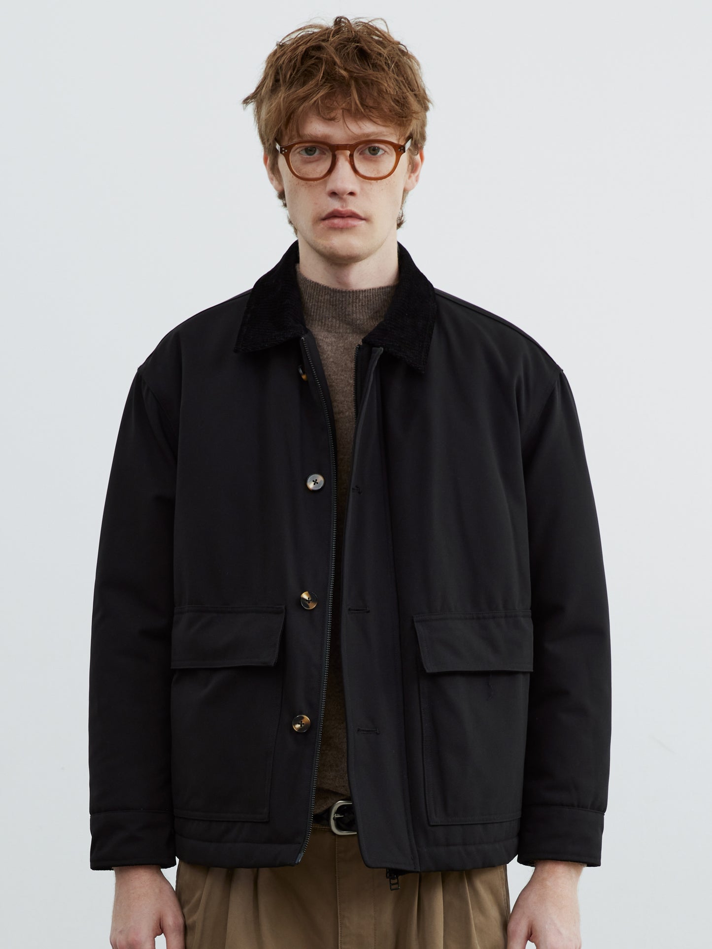 BLACK CAVALRY THERMOLITE® QUILTED JACKET