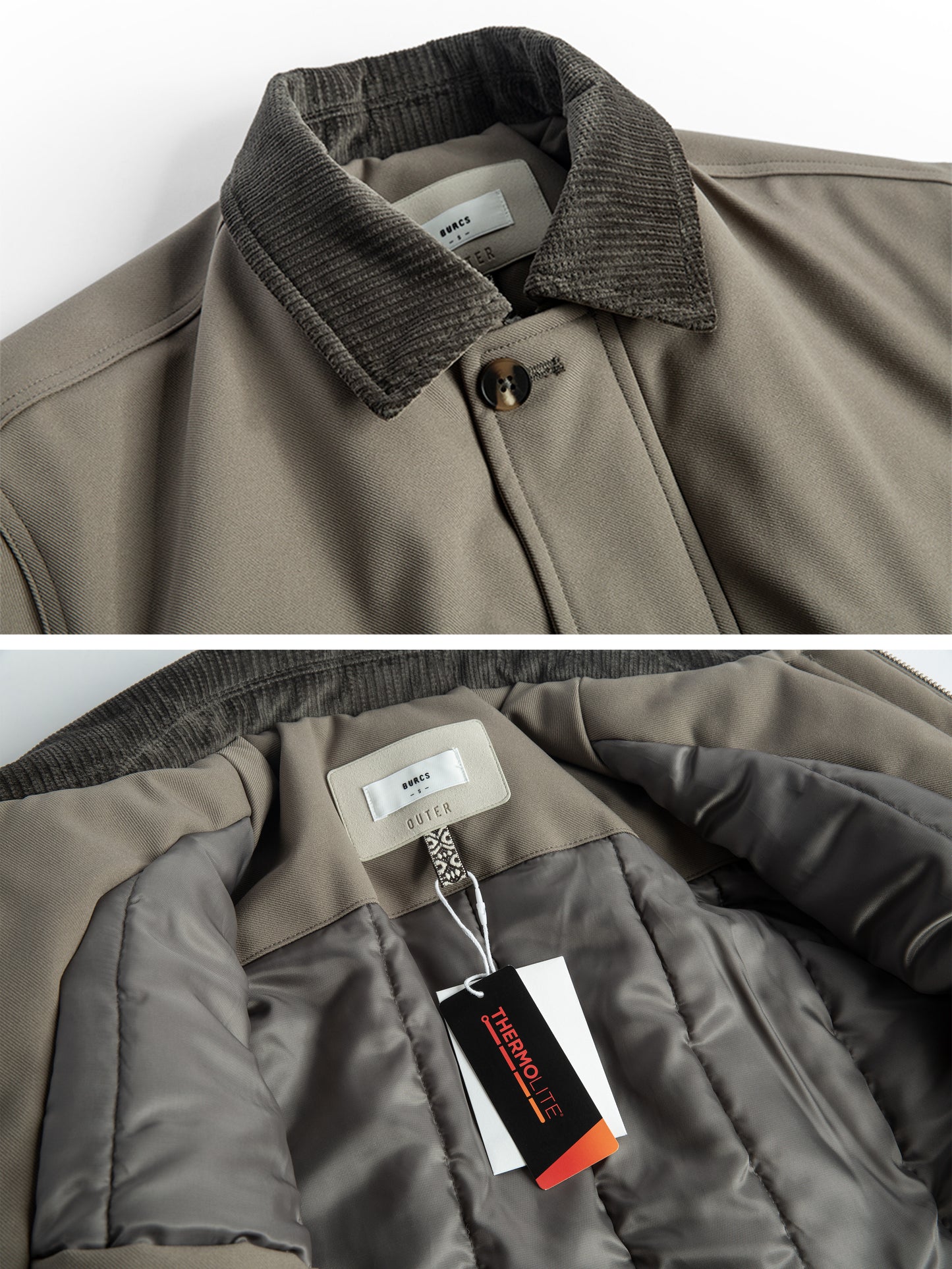 GREY CAVALRY THERMOLITE® QUILTED JACKET