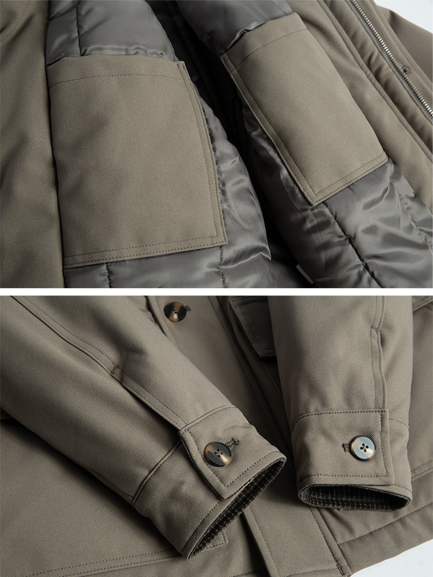GREY CAVALRY THERMOLITE® QUILTED JACKET