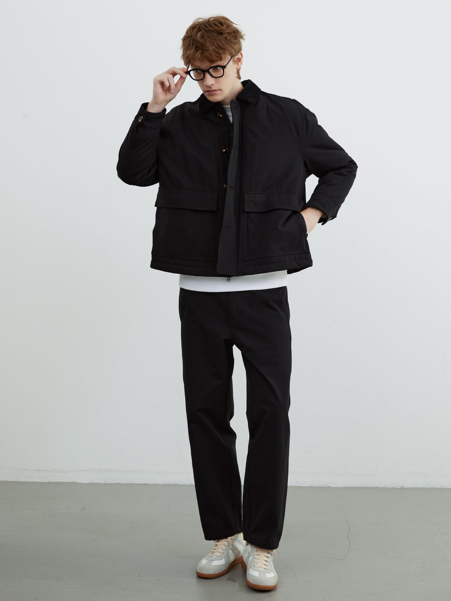 BLACK CAVALRY THERMOLITE® QUILTED JACKET